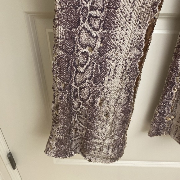 NWT Dress The Population Charlie Python Sequin Ornate Jumpsuit Womens XS ABBA - Picture 9 of 13